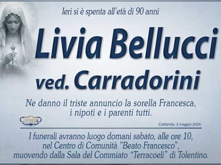 Bellucci Livia Carradorini