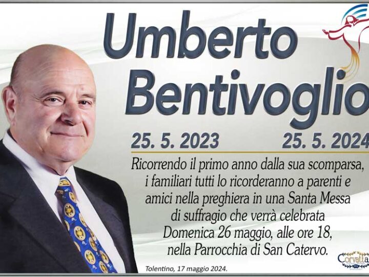 Anniversario: Umberto Bentivoglio