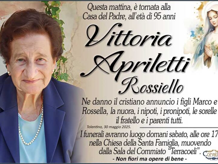 Apriletti Vittoria Rossiello