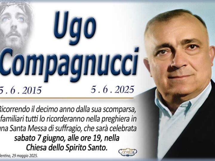 10° Anniversario: Ugo Compagnucci