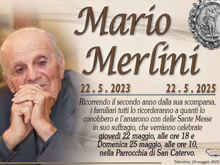 2° Anniversario: Mario Merlini