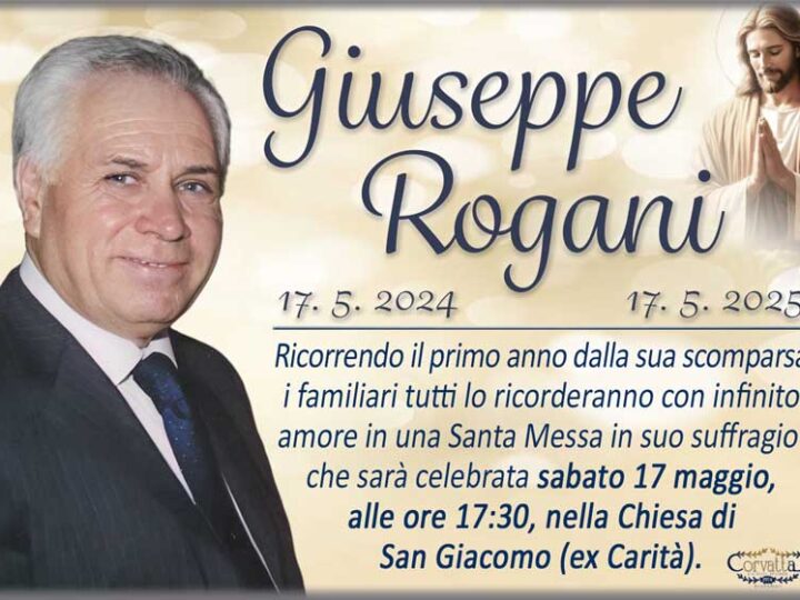 Anniversario: Giuseppe Rogani