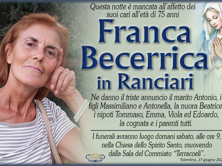 Becerrica Franca Ranciari