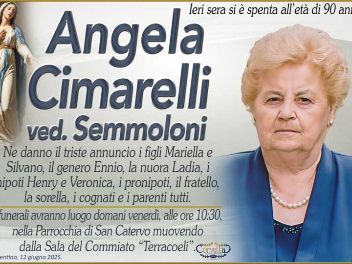 Cimarelli Angela Semmoloni