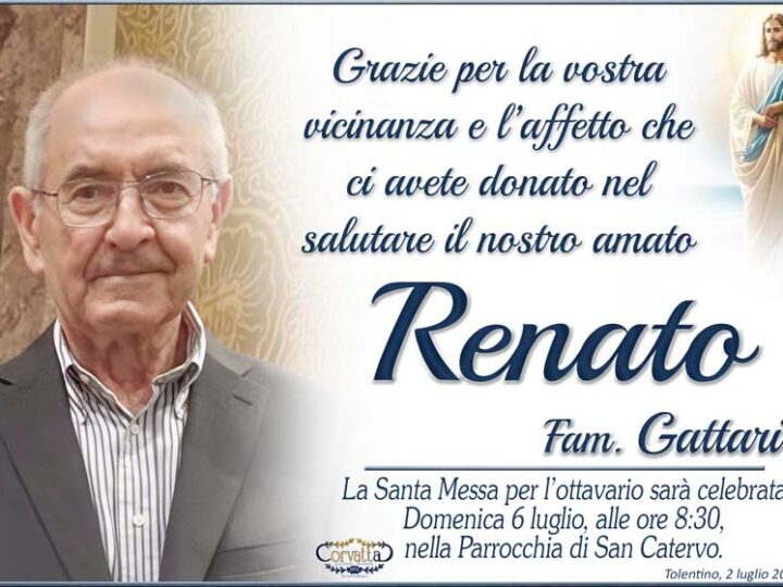 Ringraziamento: Renato Gattari