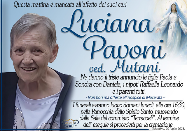 Pavoni Luciana Mutani