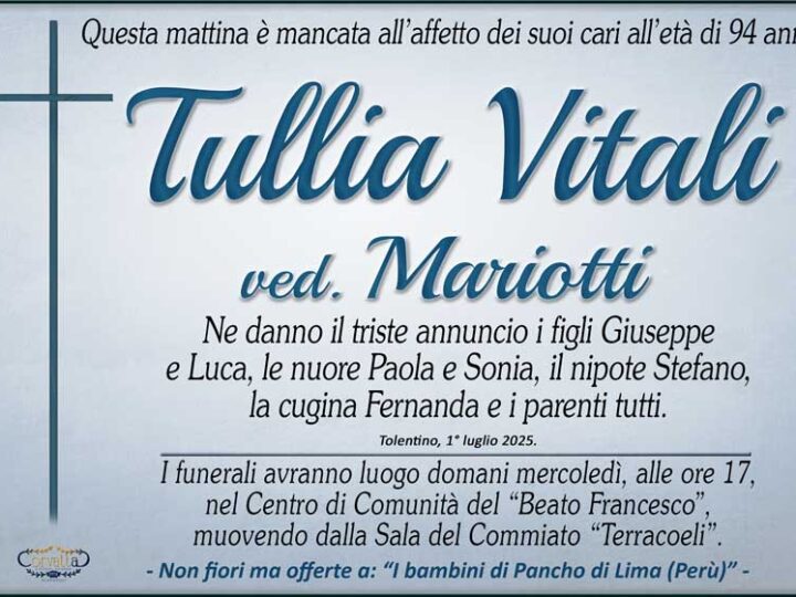 Vitali Tullia Mariotti
