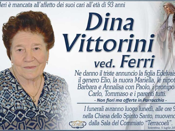 Vittorini Dina Ferri