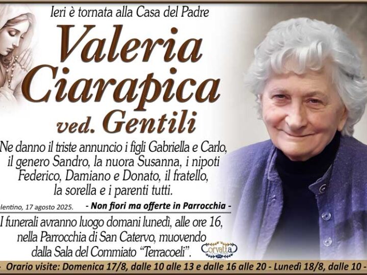 Ciarapica Valeria Gentili