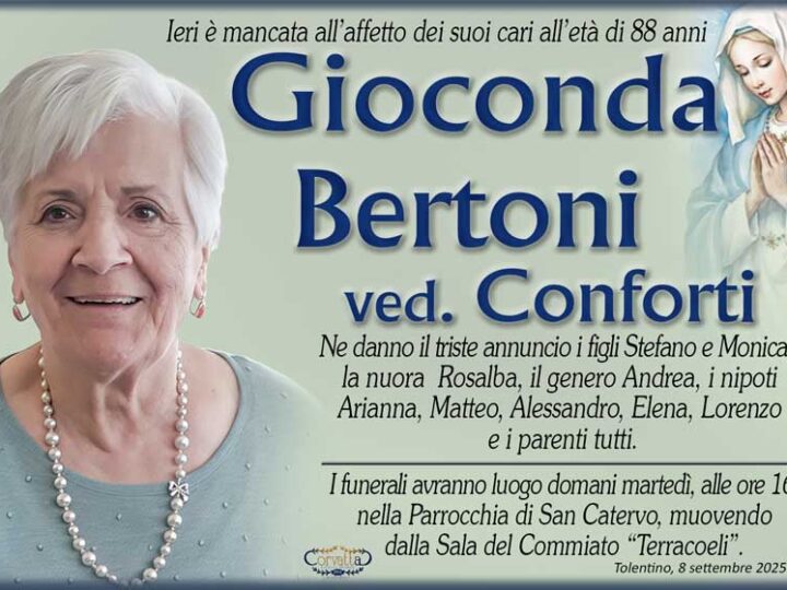 Bertoni Gioconda Conforti