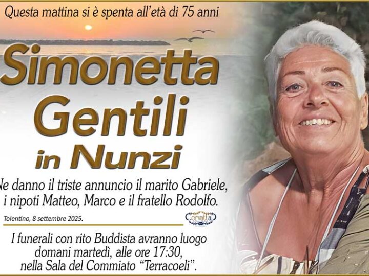 Gentili Simonetta Nunzi