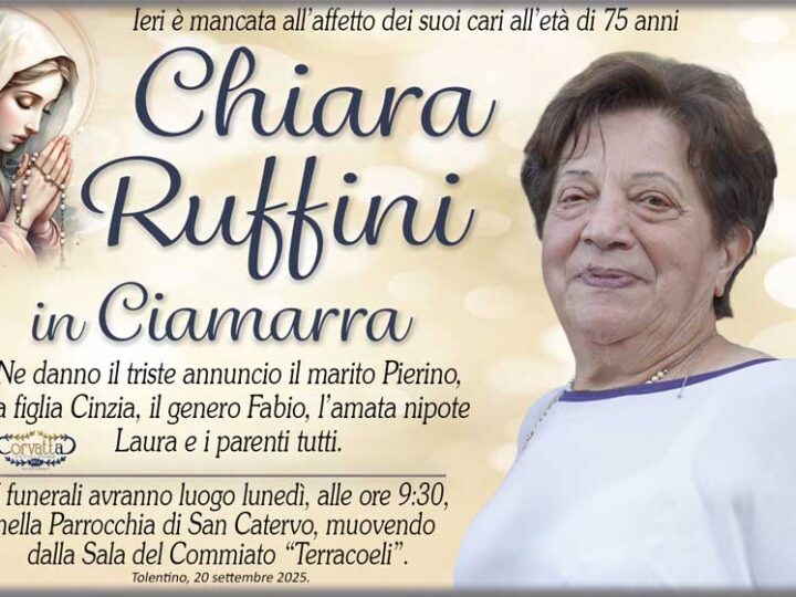 Ruffini Chiara Ciamarra