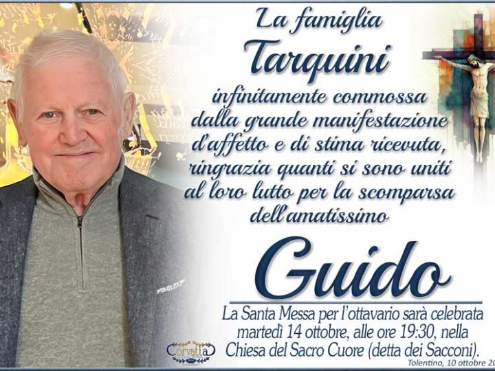 Ringraziamento: Guido Tarquini