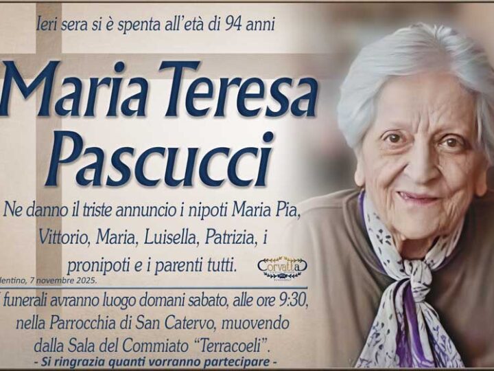 Pascucci Maria Teresa