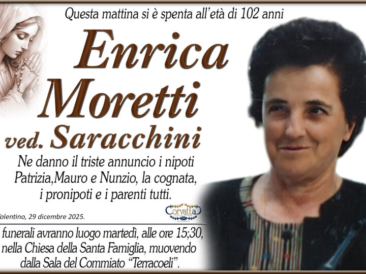 Moretti Enrica Saracchini