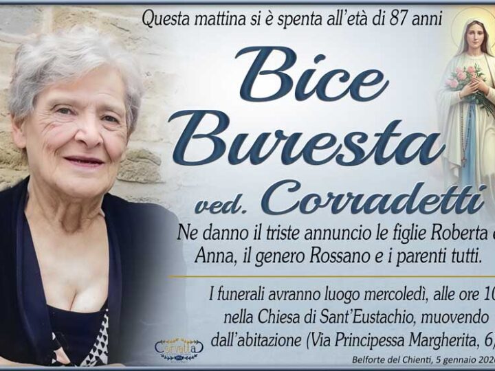 Buresta Bice Corradetti