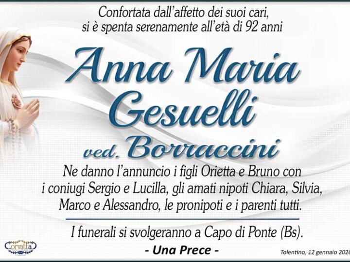 Gesuelli Anna Maria Borraccini