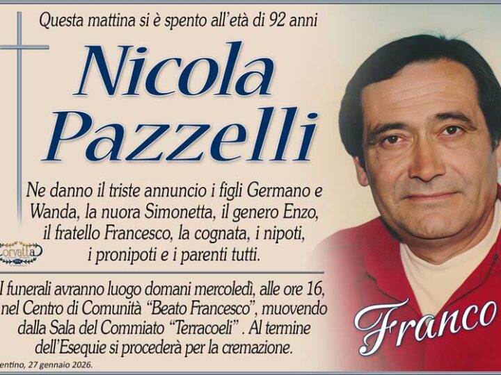 Pazzelli “Franco” Nicola