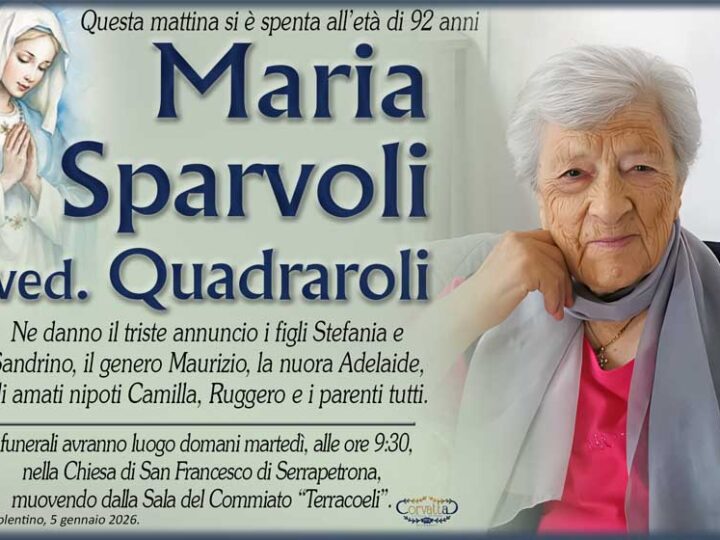 Sparvoli Maria Quadraroli