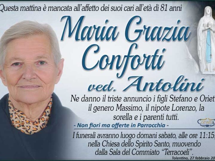 Conforti Maria Grazia Antolini