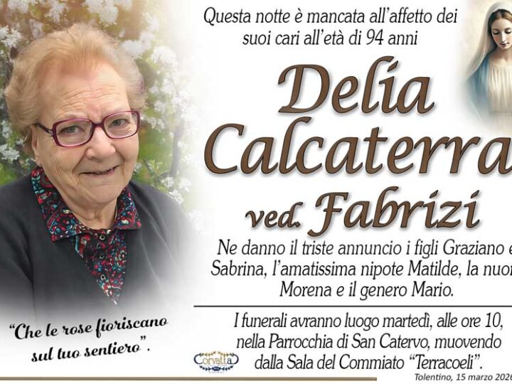 Calcaterra Delia Fabrizi