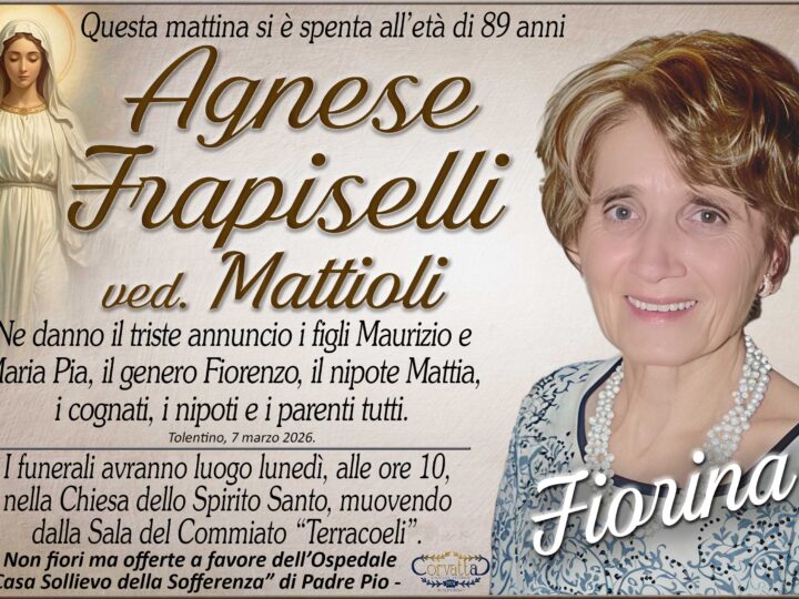 Frapiselli Agnese “Fiorina” Mattioli