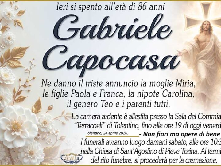 Capocasa Gabriele