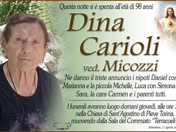 Carioli Dina Micozzi
