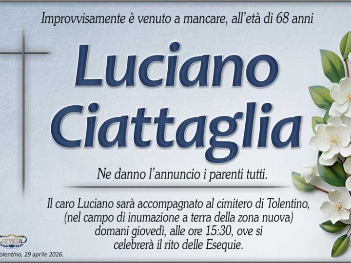 Ciattaglia Luciano