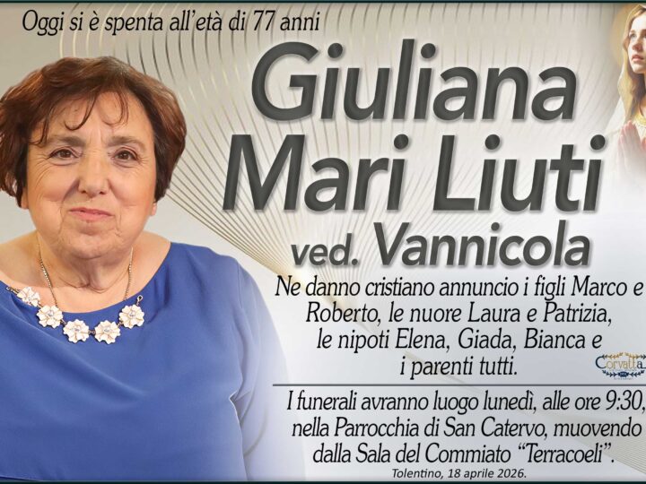 Mari Liuti Giuliana Vannicola