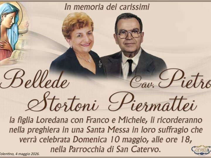 Anniversario: Piermattei Stortoni