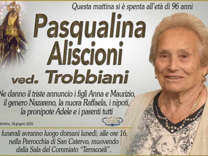 Aliscioni Pasqualina Trobbiani