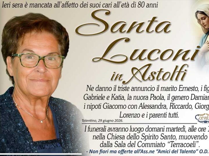 Luconi Santa in Astolfi