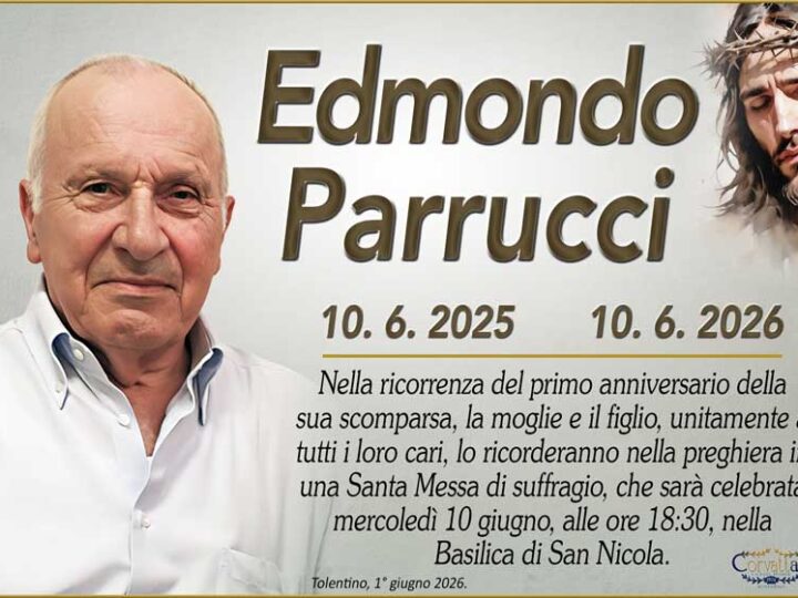 Anniversario: Edmondo Parrucci