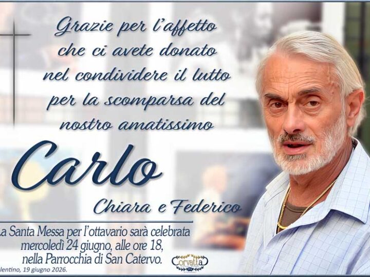 Ringraziamento: Carlo Pieroni