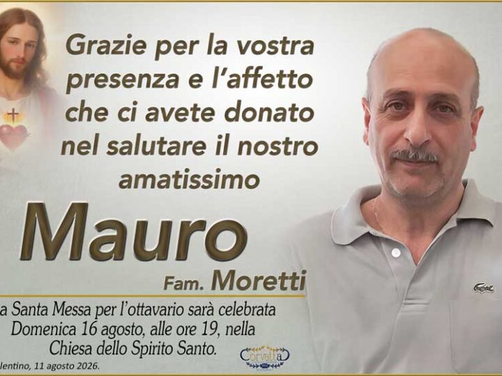 Ringraziamento: Mauro Moretti