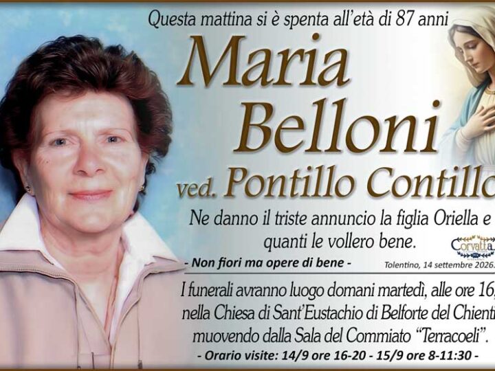 Maria Belloni Pontillo Contillo