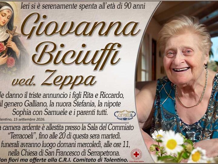 Biciuffi Giovanna Zeppa